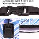 Dry Bag Waterproof,5L Roll Top Backpack Floating Dry Bag for Kayaking Boating Swimming Hiking Camping Outdoor Activities, Blue Sky