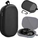Headphones Case for Bose QC45/QC35/QC25/QC15/Ultra Gaming Headset, QC25, PU Hard Shell Travel Carrying Case Bag with Cable Storage for Bose QC45 II, QC35 II Accessories
