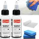 2 x V-Vaxy Car Scratch Repair Wax, Car Buff Out Scratch, Intelligent Repair Scratcher, V-Vaxy Paint Restorer, Car Paint Scratch Repair, VVaxy Car Scratch Repair, Multi-Effect Protection (2pcs) (1.69 Fl Oz (Pack of 2))