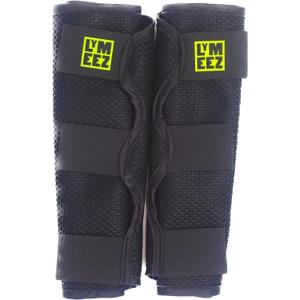 3D Mesh Tick Repelling Leg Gaiters (Small/Medium (1 Pair), Black)