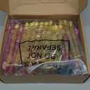 100 Pieces Mini Translucent Soprano Recorder Plastic 6 Hole Soprano Descant for Kids Bulk Baroque Style Musical Recorders Bulk for Beginners Kids Flute