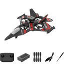 BEZGAR Drones for Kids | 2.4GHZ RC Plane, Remote Control Airplane, RC Helicopter, 360° Flip Fighter Jet Toy with Colorful LED Navigation Light Blue