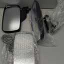 UTV Ranger Rear View Mirror And Side Mirrors Set Compatible With 2015-2026 Polaris Ranger 500 570 900 1000 XP Crew, Pro-Fit Profiled Tube UTV Accessories(Includes 1 PCS Seat Belt Bypass)