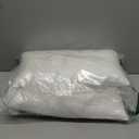 MINUPWELL Ultra Flat Pillows for Sleeping Thin, 7D High Support 2.5 inch Height Ultra Thin Pillows,Slim Bed Pillows for Stomach Sleeper,Standard Size -18x26 in (White)