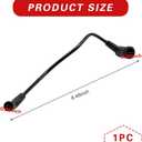 1 PC Car Fuel Pressure Vacuum Hose, 17113556, Hose for 4.8L 5.3L 6.0L Engine, Compatible with GMC Chevrolet Silverado Series (Black)