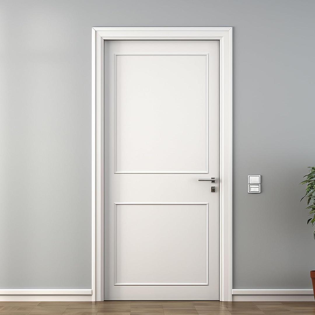 2 Set of 20" x 20" and 20" x 30" Pre-Cut Accent Wall Molding Trim Kit, Peel and Stick Premade Wainscoting Panels for Interior Decoration, Ready to Assemble Chair Rail Moulding