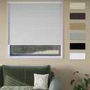 MYshade Cordless Cellular Window Shades No Tools No Drill Blackout Blinds for Indoor Windows Size 28" Wide X 72" Height White Room Darkening Window Blinds for Bedroom, Bathroom, Kitchen, Living Room