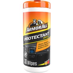 2 x Armor All Original Protectant Wipes, Car Interior Cleaner Wipes with UV Protection to Fight Cracking & Fading, 30 Count (EXP 05/16/29)