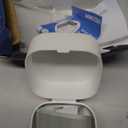 MMIZOO Wrist Blood Pressure Monitor Large LCD Display BP Machine Adjustable Cuff 5.31-7.68 inch Automatic 99x2 Sets Memory with Carrying Case for Home Use (W1681) (White)