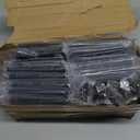 Haidms 48 Pack Oil Rubbed Bronze Door Hinges 3.5 Inch Brushed Bronze Interior Door Hinges with 5/8" Radius Corner Removable Pin