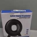 TV Antenna Indoor for Local Channels, 2025 Long Range Antenna for Smart TV 360° Reception,Digital TV Antennas for All Smart/Old TVs, Supports 4K 1080P HD VHF UHF