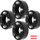 OCPTY 4X 2" inch 6x5.5 to 5x5 Wheel Adapters with Thread Pitch 14x1.5 Bore Size 78.1mm 2002-2006 for Avalanche 1500 2002-2019 for Express 2500 2000-2014 for Suburban 1500 Wheel Adapters