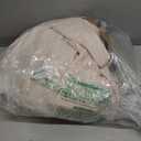 Extra Large Kids Play Tent with Flags & Star Lights, Portable & Foldable Teepee, Boys & Girls, Indoor Outdoor Dome Tent Playhouse, 59x39x59 in, Cream