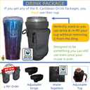 Cruise Ship Essentials Cup Sling Cruise Essentials 2026. Caribbean Cruise Must Haves. Cruise Ship Essentials 2026, Caribbean Royal, Caribbean cruise essentials 2026 (2-Pack) (black), Standard