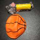 Sports Ball Inflatable Small Mini Hoop Basketballs With Pump 4 Inch Balls, 30 PCS