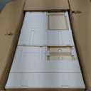 Collapsible Shoe Rack Organizer 9 Tiers-36 Pairs Foldable Shoe Cabinet with Doors, Large Plastic Folding Shoe Cabinet, Easy Assembly Shoe Shelves Organizer for Entryway, Living Room