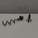 [Christmas Tree Topper Holder] - Twist-on Holiday Universal Tree Topper Stabilizer Fits Most Base Types- Metal Green Support Rod with Adjustable attachments to stabilize Seasonal Treetop Ornaments