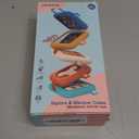 Montessori Busy Board for 1 Year Old, Toddlers Travel Toys for Ages 13, Sensory Activity Board for Airplane and Car, Baby Gifts for Boys Girls, Easter Basket & Stocking Stuffers