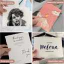 100 Pcs Textured Paper 4 x 6 inch, Cold Press Watercolor Paper 140lb/300 GSM,Textured Handmade Paper for Watercolors,Cards,Crafts,Wedding Invitations