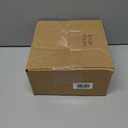 GET ML-103-BK Melamine Break-Resistant Square Dessert Plates, 8", Black (Set of 12)