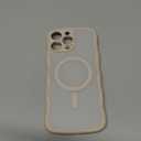 TAURI Magnetic for iPhone 16 Pro Max Case, Cute Wavy Design [Full Camera Protection] [Compatible with Magsafe] Anti-Slip Translucent Matte Case for iPhone 16 Pro Max for Women Girls, Desert