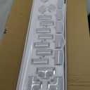 LED Garage Lights Fixture: High Brightness 39000LM LED Garage Lighting Ceiling LED Light, Updated 44.8 inch Large Size Rectangle Light for Garage Shop Workshop Gym Car Detailing