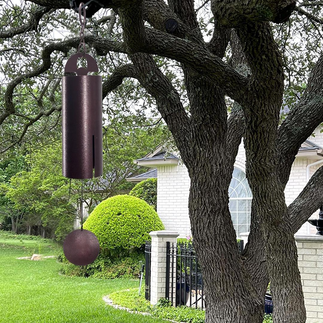 ASTARIN Wind Chimes for Outside Deep Tone Heroic Windbell Deep Resonance Serenity Bell Outdoor Decor for Patio,Yard,Porch,Garden (Bronze)