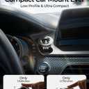 LISEN for MagSafe Car Mount for iPhone 17 Pro Max [24 Strong Magnets] Classic Magnetic Phone Holder for Car Dashboard, Magnet Phone Mount Car Cell Phone Holder for iPhone 17 Pro Max Air 16 15 14 13 12 (Driver Setup, Black)