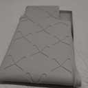 SIKADEER 19" x 19" Under Sink Mat Waterproof, Silicone Mat Kitchen Drawer Shelf and Cabinet Liner, Sink Protector for Kitchen Organizers and Storage, Boot Tray Pet Food Mats (Gray)