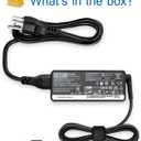 Charger Compatible with Lenovo Laptop Computer 65W 45W USB C Fast Power Adapter