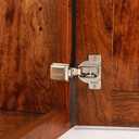 Blum Compact Hinge (10 Pack), 1-1/4" Overlay, 110 Opening Angle, Steel, Concealed Hinges for Face Frame Cabinets