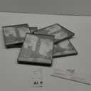 GOmaize Front Loading Black Picture Frame 8x10 Set of 5 Wall and Table Mounting