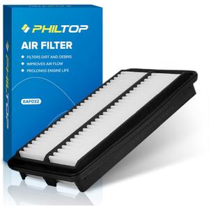 PHILTOP Engine Air Filter CA12061 Replacement for Honda 2016-2022 Pilot / 2018-2025 Odyssey / 2019-2025 Passport / 2017-2024 Ridgeline / 2016-2020 Acura MDX / 2021-2025 Acura TLX