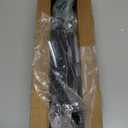 Garden Trellis for Climbing Plants Outdoor - Rustproof Plastic Coated Steel Core Tower Obelisk Trellis - Metal Teepee Trellis Vertical Plant Support for Vines Vegetables Flowers Indoor (Black - 1 Pack)