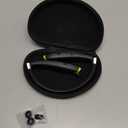 Bluetooth Headset, 2025 Upgraded Neckband Bluetooth Headphones with Retractable Earbuds, Noise Cancelling Stereo Earphones with Mic, Foldable Wireless Headphones for Sports Office with Carry Case (Black)