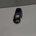 gidoyi Toy Car Model X, Pull Back Car Toys Alloy Vehicles with Lights and Sound 1:32 Scale Model Car (Black)