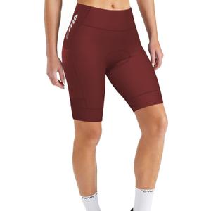 Lo.gas Cycling Shorts Women Padded Bike Shorts Womens with Padding 3D Gel Pad Bicycle Biking Cargo High Waist Ergonomic (Red, XS)