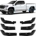 AUCERAMIC Front & Rear Mud Flap Delete Fit for 2019-2025 GMC Sierra 1500 2WD 4WD (Not for AT4X)