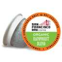 SF Bay Coffee Organic Rainforest Blend 36 Ct Medium Roast Compostable Coffee Pods, K Cup Compatible including Keurig 2.0 , BBD 06/24/2026