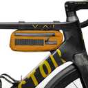 ALMSTHRE Bike Frame Bag | Weather-Resistant, Waterproof Zippers & Dual-Sided Access for Road, MTB, and Ebike Frames, Small/Medium