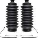 ASTARPRO - Steering Rack and Pinion Tie Rod Boots Replacement for Acura Integra Honda Civic CR-V Prelude Civic del Sol Isuzu Oasis 2pc