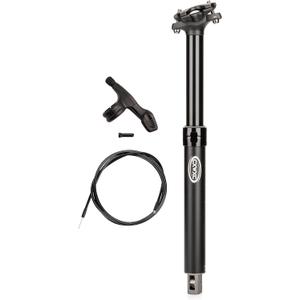 CXWXC Dropper Post 27.2/30.9/31.6mm - 125mm Travel Bike Seat Post - Dropper Seatpost Internal Cable Routing for Mountain Gravel Bikes eBike