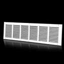 30x6 Return Air Grille(Duct Opening Size),Air Return Vent Cover, Flat Vent Cover, Rejillas De Aire Acondicionado para Casa, Return Air Grilles, Outer Dimensions:31.75"Wx7.75"H(30"W x 6"H, Duct Opening)