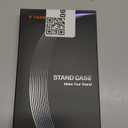 TORRAS Upgraded 360 Magnetic Stand for iPhone 17 Pro Max Case with Camera Control, Fit for MagSafe with Ring, Mil-Grade Protection, Translucent Slim for iPhone 17 ProMax Case Ostand, Neon Orange