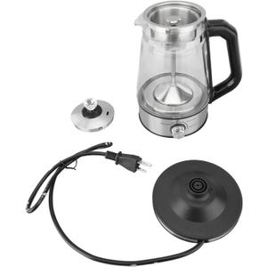 Glass Electric Tea Kettle, Unique Steam Spraying Function, Premium Heat Preservation for Brewing Tea