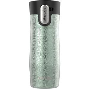 Contigo AUTOSEAL West Loop Vacuum-Insulated Stainless Steel Travel Mug with Easy-Clean Lid 16 oz (Crystal Agave)