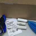 Franklin Sports Volleyball + Badminton Sets - Beach + Backyard Game Set - Volleyball, Pump, Badminton Rackets, Birdies, Net + Poles Included, 20 Ft