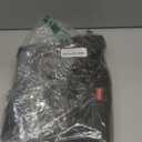 MORROLS Car Seat Protector for Child, Baby, Pets -1 Pack car seat Cover with Thick Padding- Waterproof Universal Size with Mesh Pockets (Black)