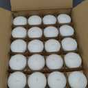80 Pack White Floating Candles 3 inch Unscented Floating Candles for Centerpieces 8 Hours Long Burn Time-3 Floating Emergency Candle Bulk for Wedding Cylinder Vases