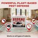 Rodent Repellent 36 Balls, Mouse Repellent Indoor for House, Car & Garage Safe & Natural Peppermint Oil Moth Balls for Rodents, Rat & Mice Repellent for Home, Office, & Outdoors